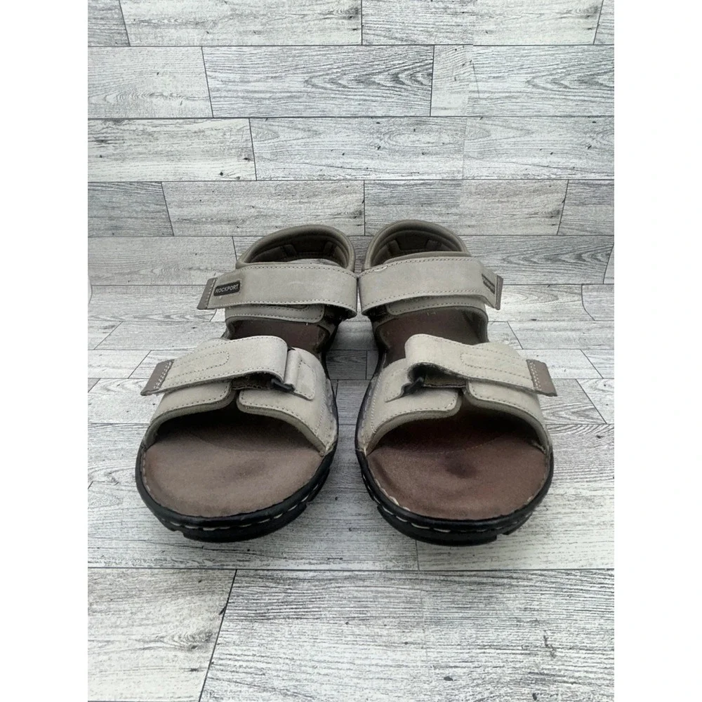 Rockport TruTech Mens Sandals‎ Size 13 Adjustable Straps Comfort Walking Shoes